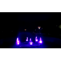 Decoration de jardin Fontaine d'eau de piscine avec spectacle de musique